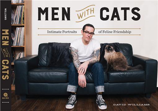 《Men With Cats》封面。（圖／翻攝自《David Williams》官網）